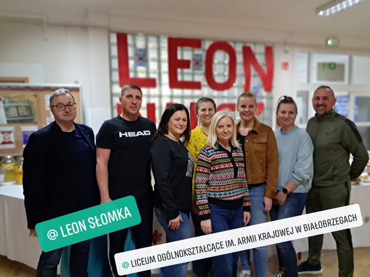 podziekowanie Leon Słomka